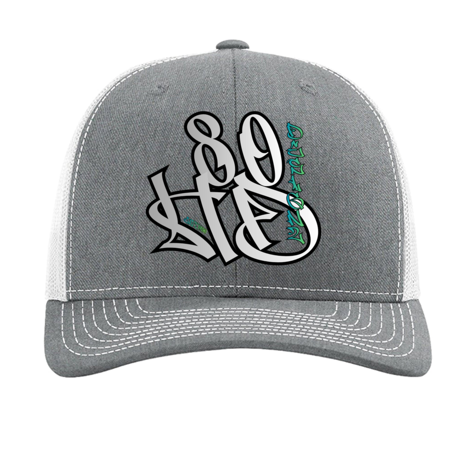 Heather Grey/ White - 112 - FRONT